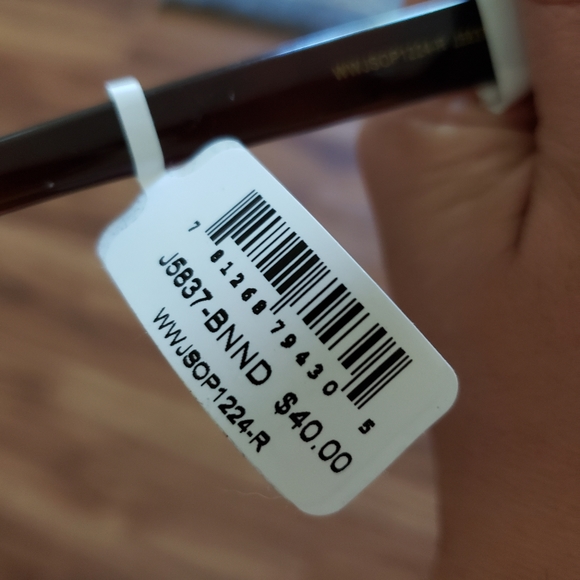 ❗SOLD❗NWT Jessica Simpson Cat-eye sunglasses gradient blue to pink UV protect - Picture 6 of 8